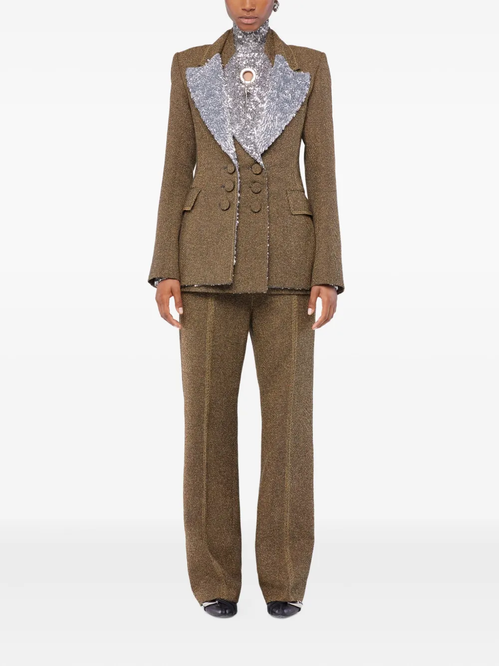 Rabanne cut-out long-sleeved top | Knitted Sweaters | Image 2