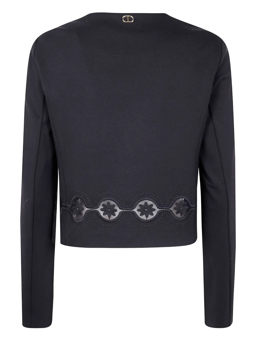 TWINSET lace-insert jacket | Cropped Jackets | Image 2