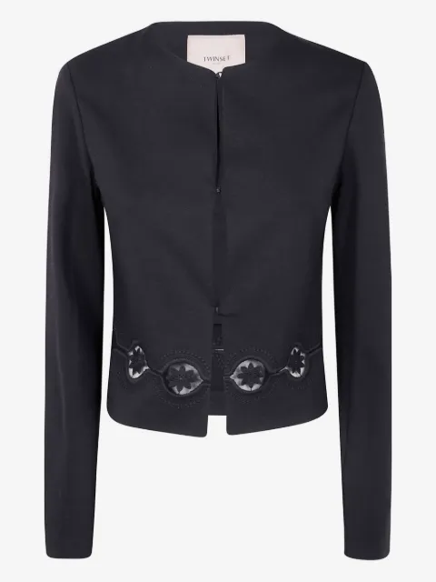 TWINSET lace-insert jacket