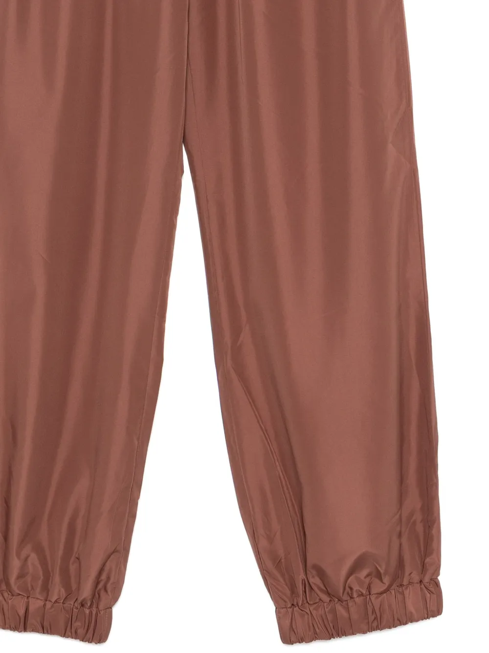 Qasimi Drawstring Track Pants In Brown
