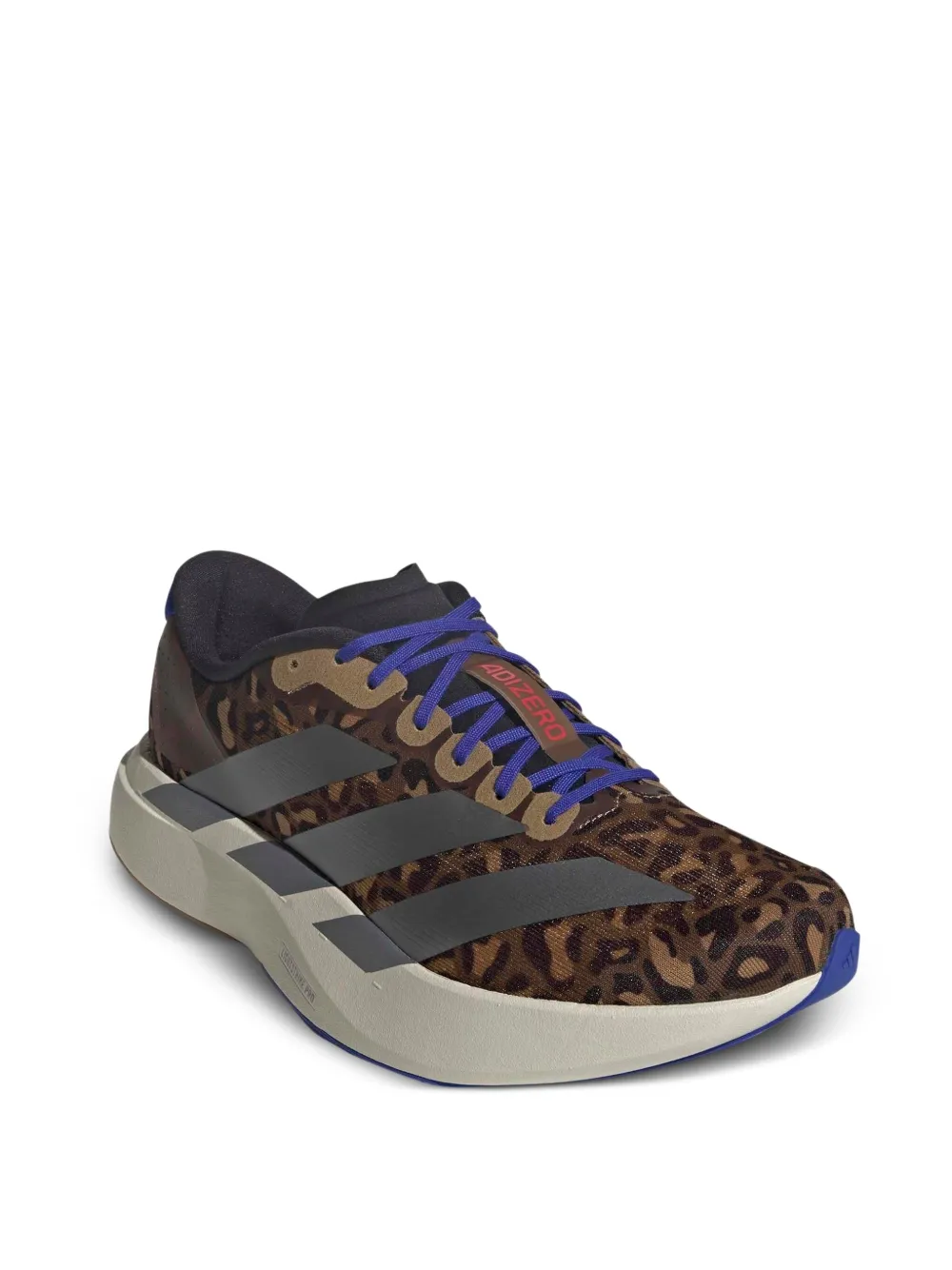 adidas Adizero Evo SL leopard-print sneakers Brown