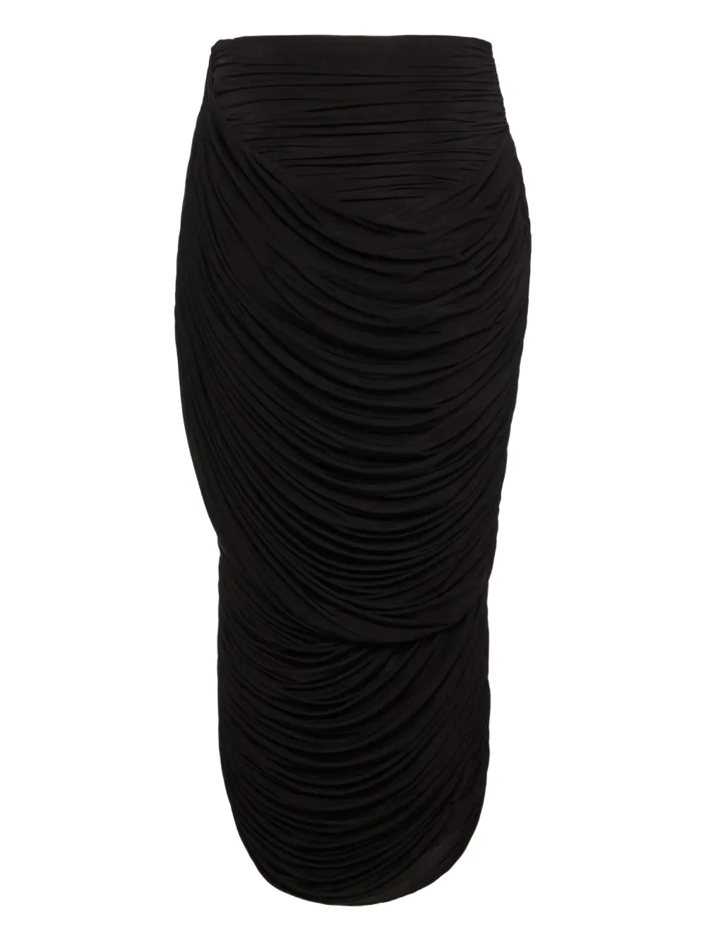 Magda Butrym ruched midi skirt | Asymmetric & Draped Skirts | Image 2