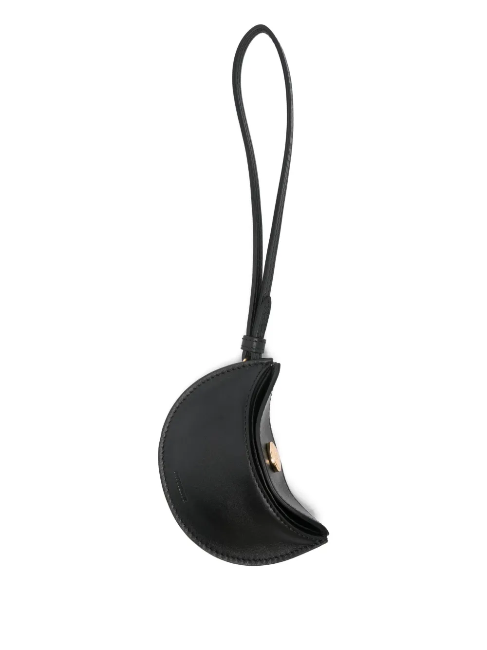 Jacquemus crescent leather bag | Black | Image 1