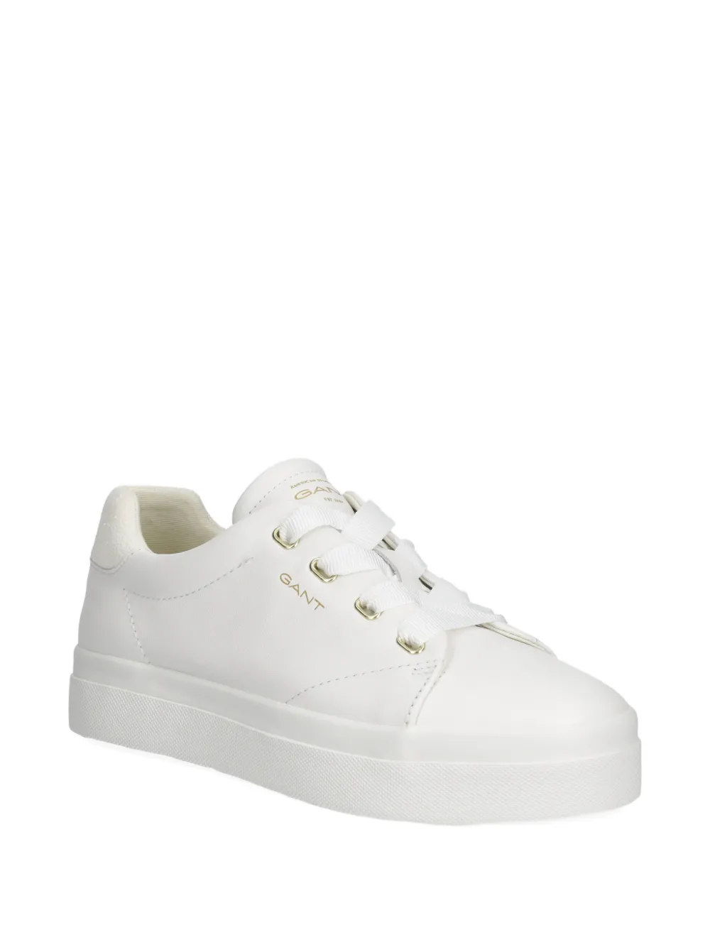 Gant eyelet lace-up sneakers - Wit