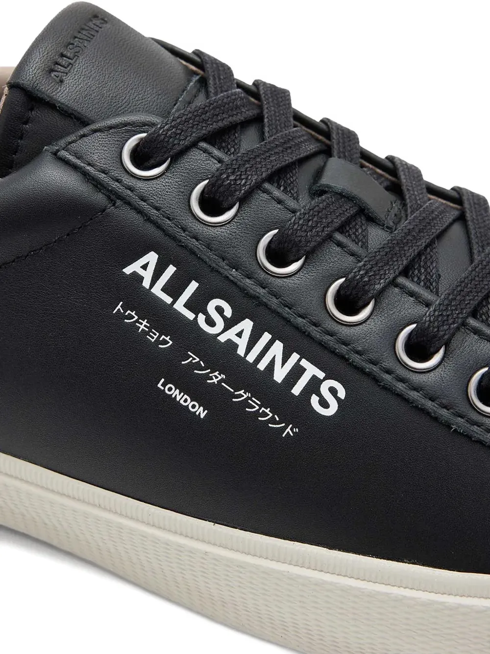 AllSaints Underground lace-up sneakers Zwart