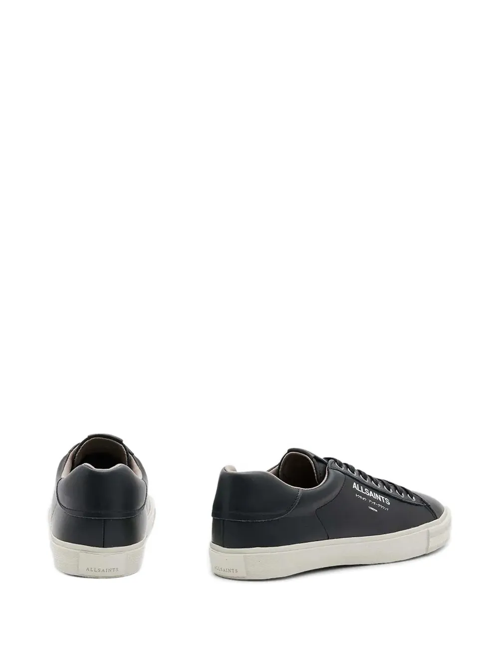 AllSaints Underground lace-up sneakers Zwart