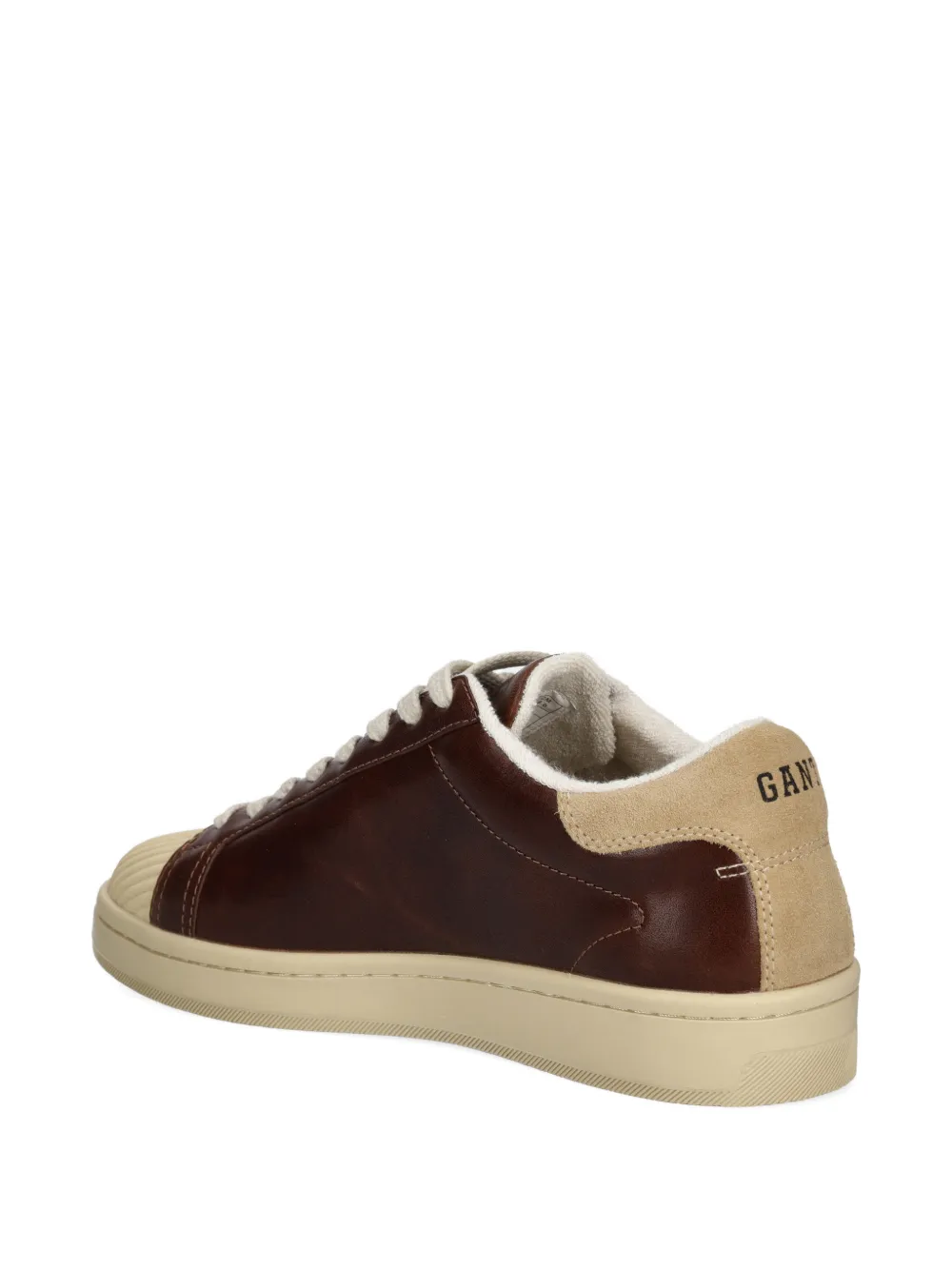 Gant Prepus sneakers met logopatch Bruin