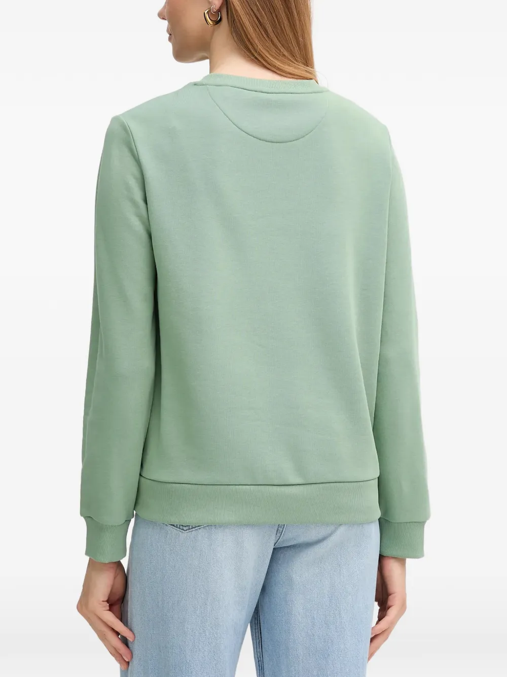  Gant Embroidered Sweatshirt - Green 