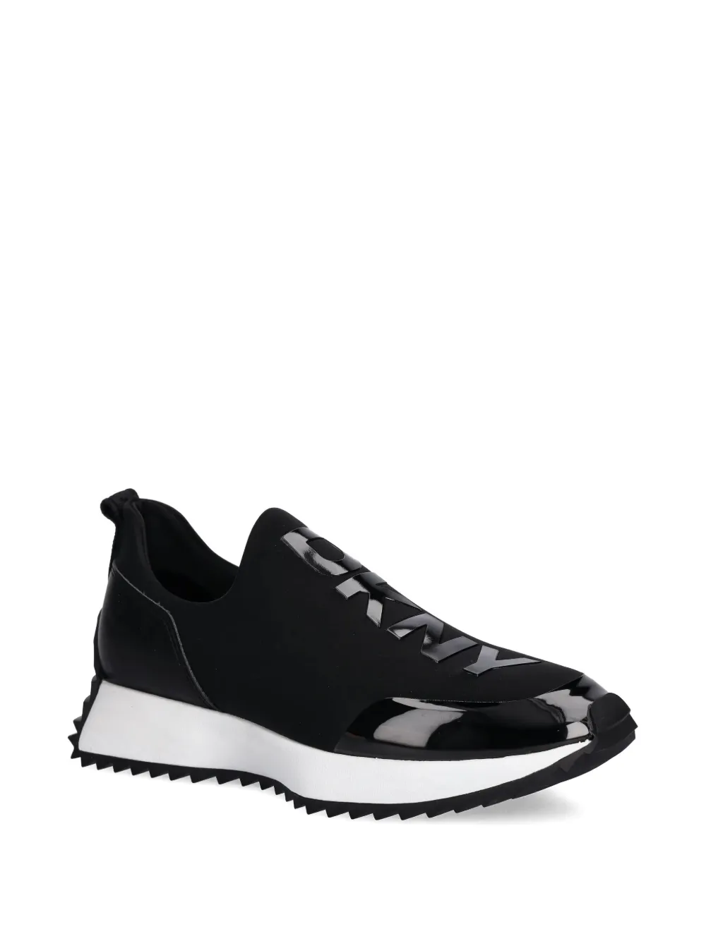 DKNY 35mm sneakers met logodetail Zwart