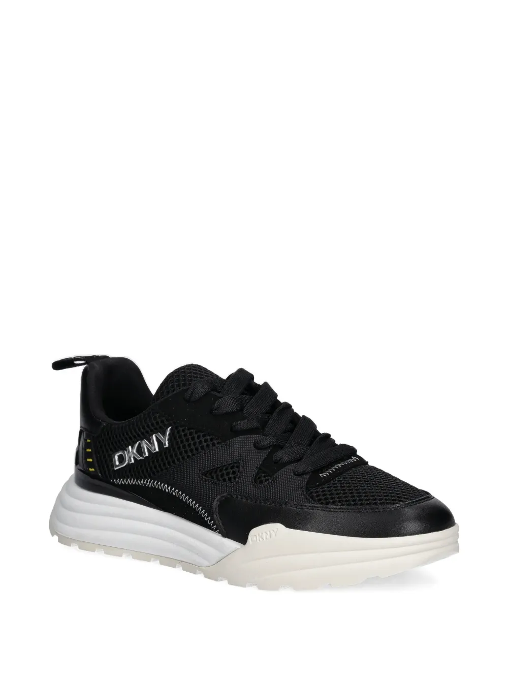 DKNY Zanira logo lettering sneakers Zwart