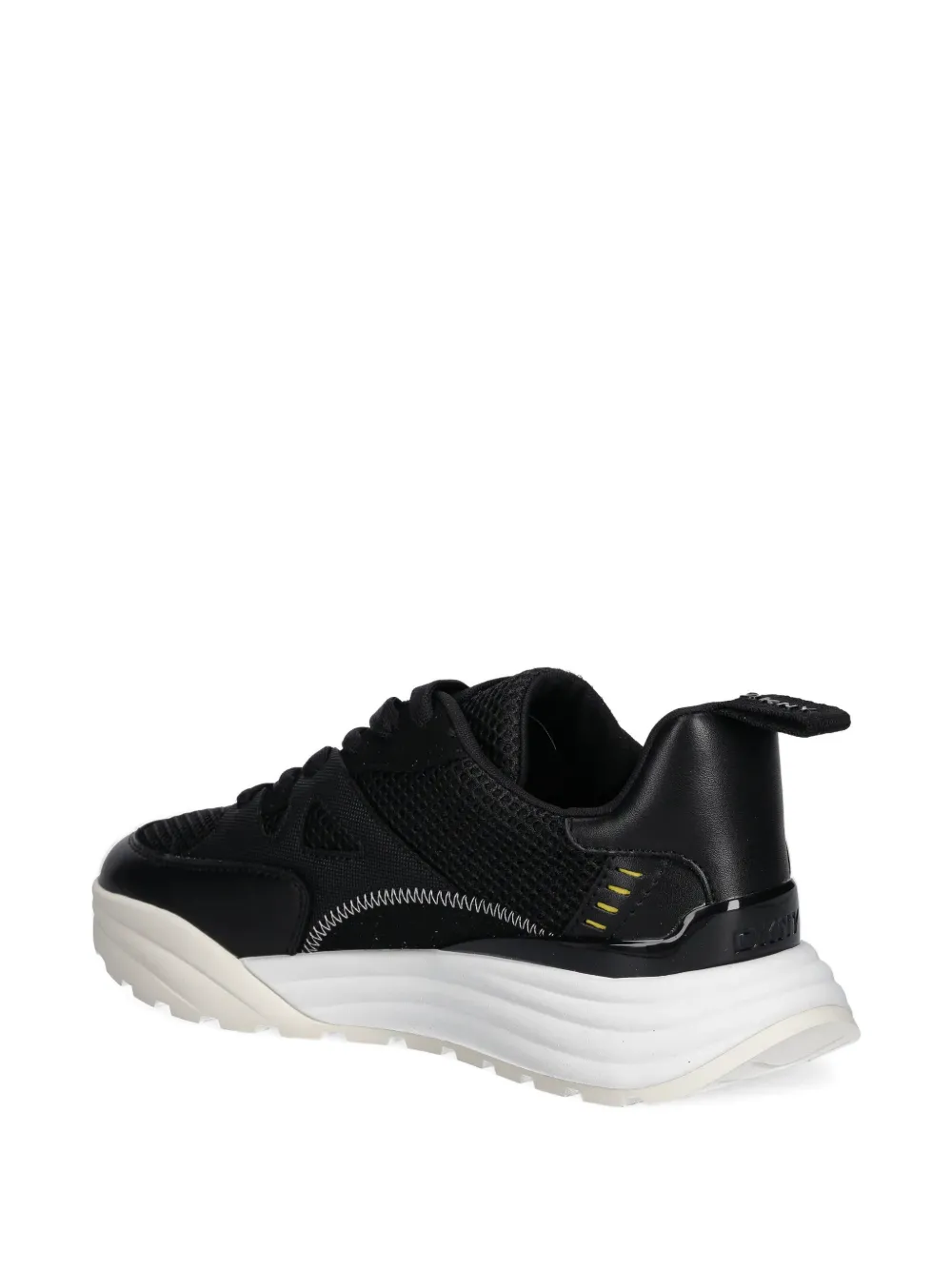 DKNY Zanira logo lettering sneakers Zwart