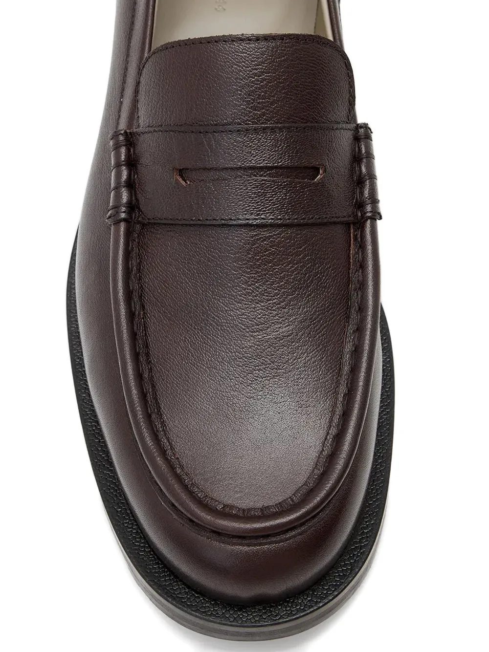 AllSaints Bloom loafers met penny bandje Bruin