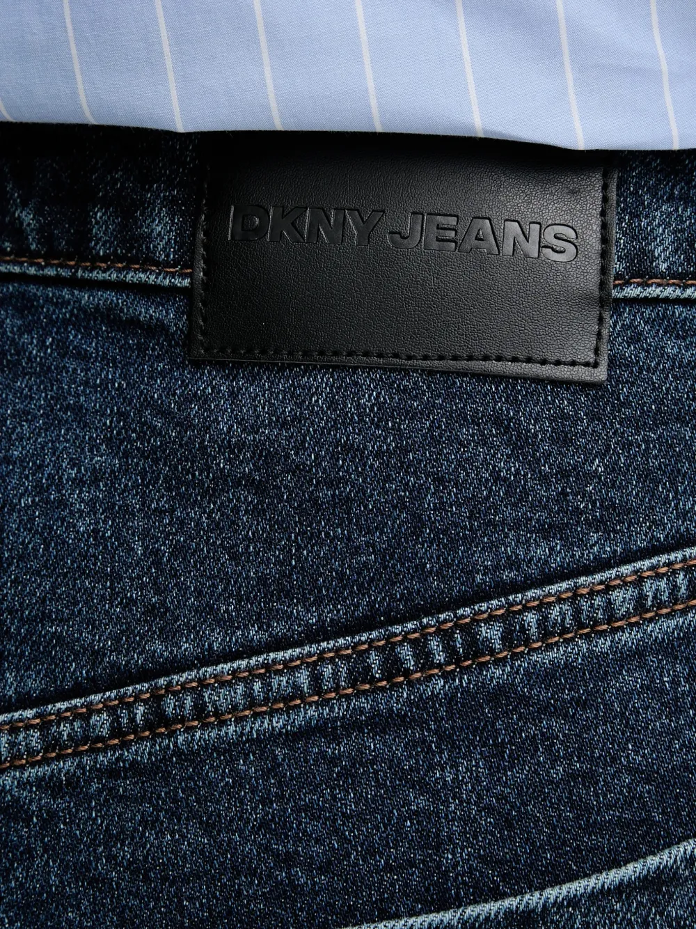 DKNY Jeans met vlakken Blauw
