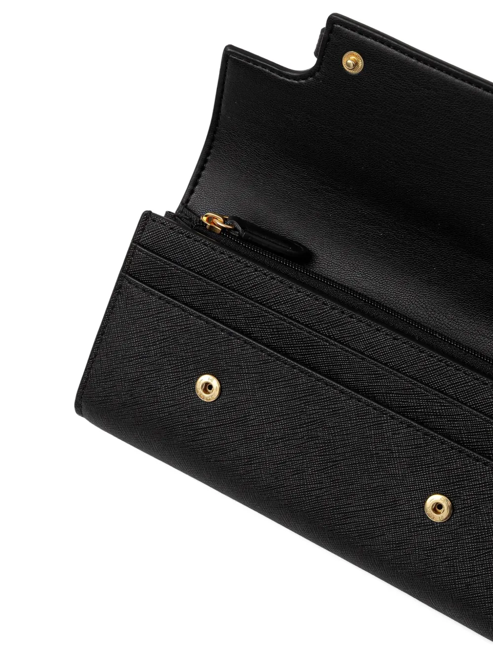 DKNY Portemonnee met logo Zwart