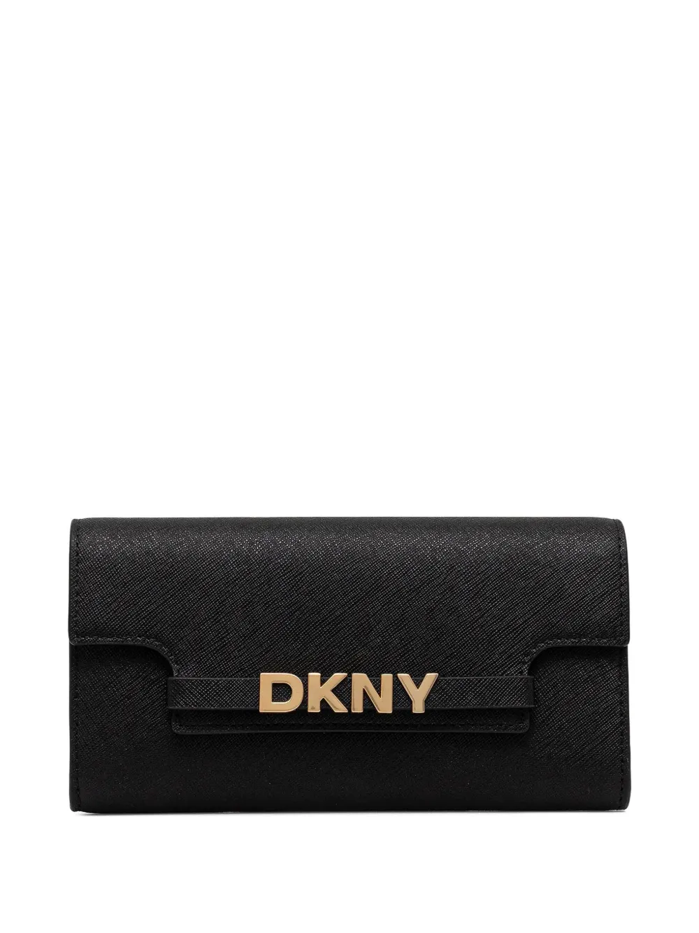 DKNY+portefeuille+à+logo+-+Noir
