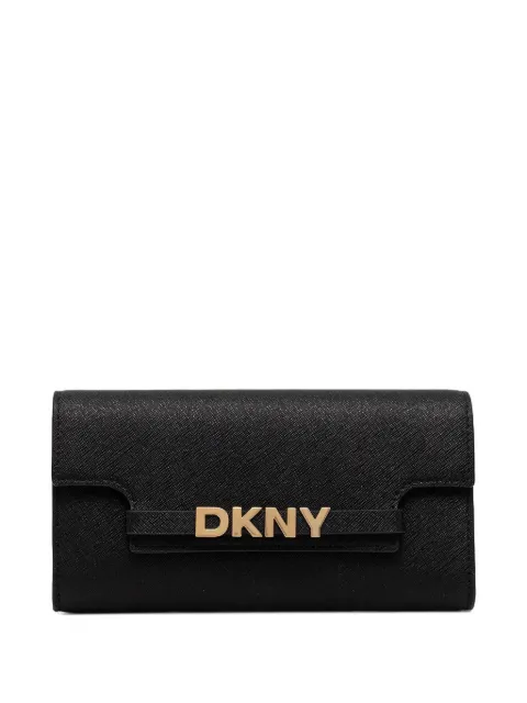 DKNY logo-lettering wallet