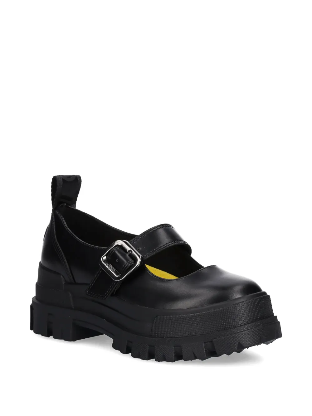 Buffalo Aspha ballerina's met gesp Zwart