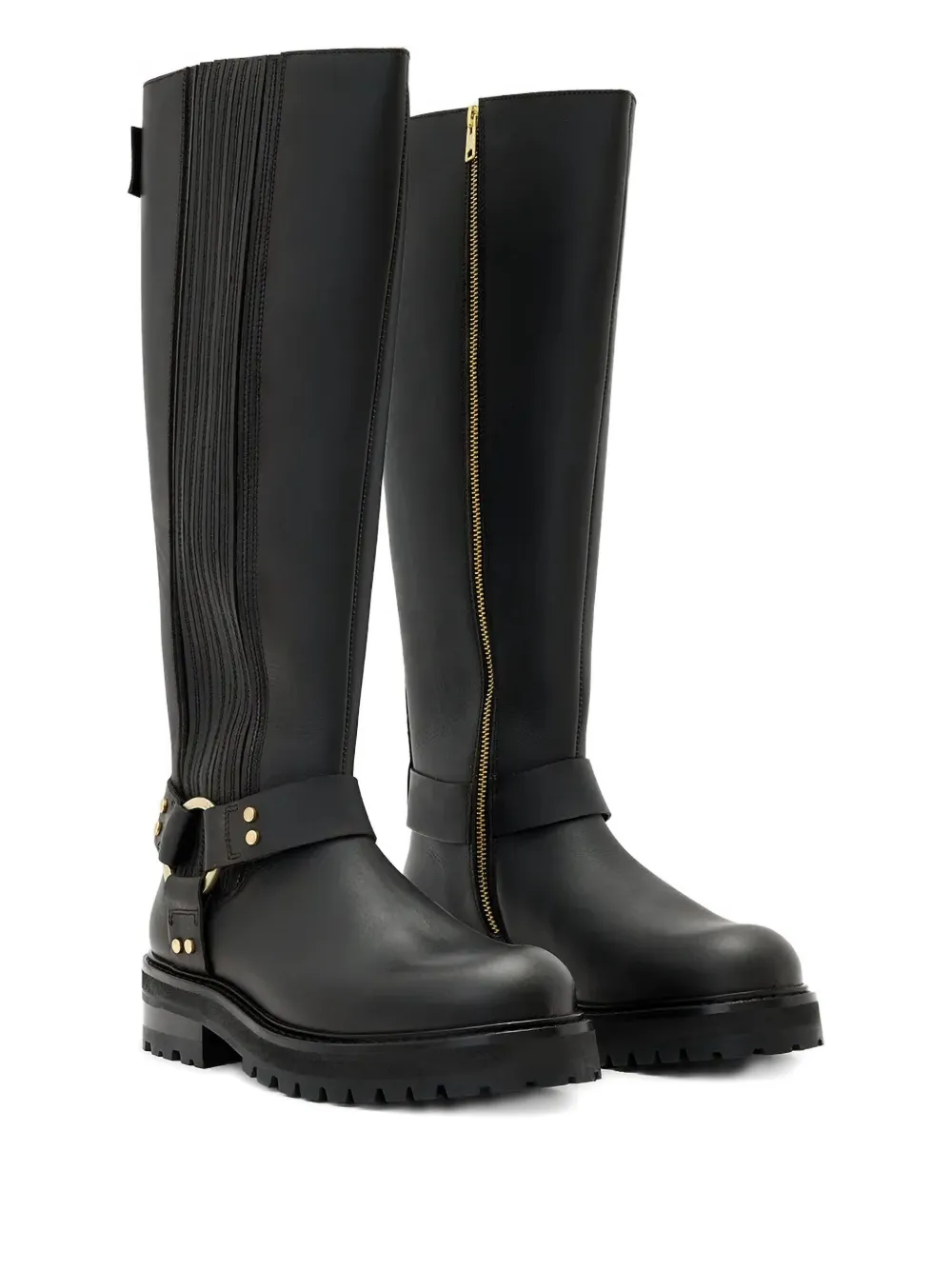 AllSaints botas Maddie con tacón de 450mm | Botas altas | Image 2