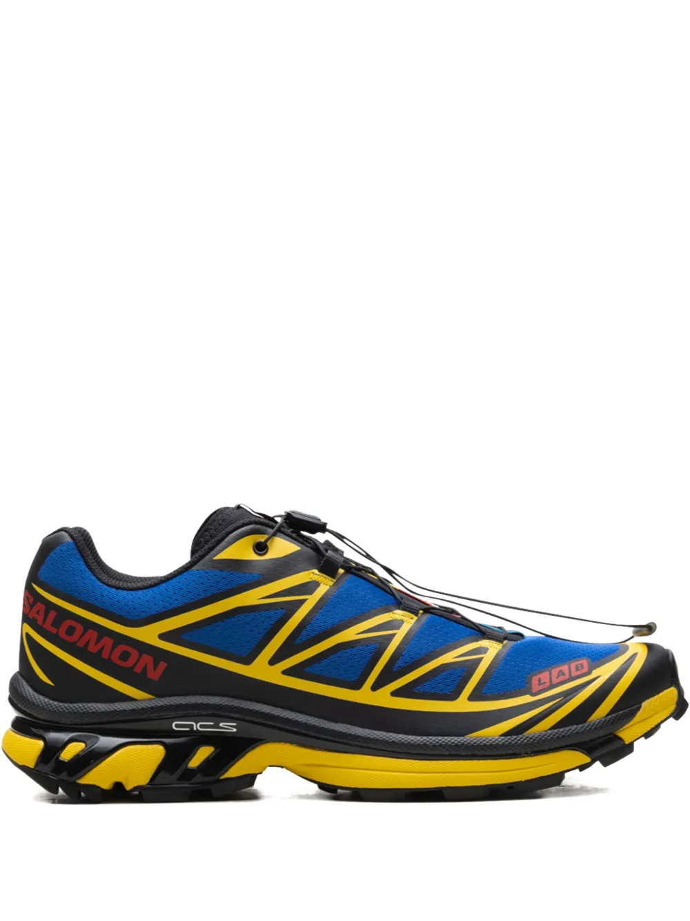 Salomon XT-6 "JJJJound - Nautical Blue/Lemon/Black" sneakers | Blue | Image 1