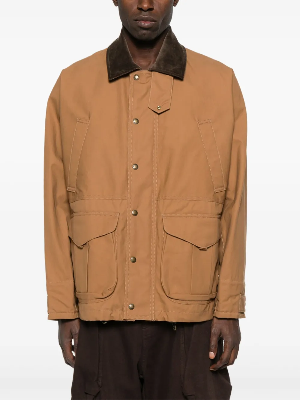 Junya Watanabe MAN Ribfluwelen shirtjack Beige