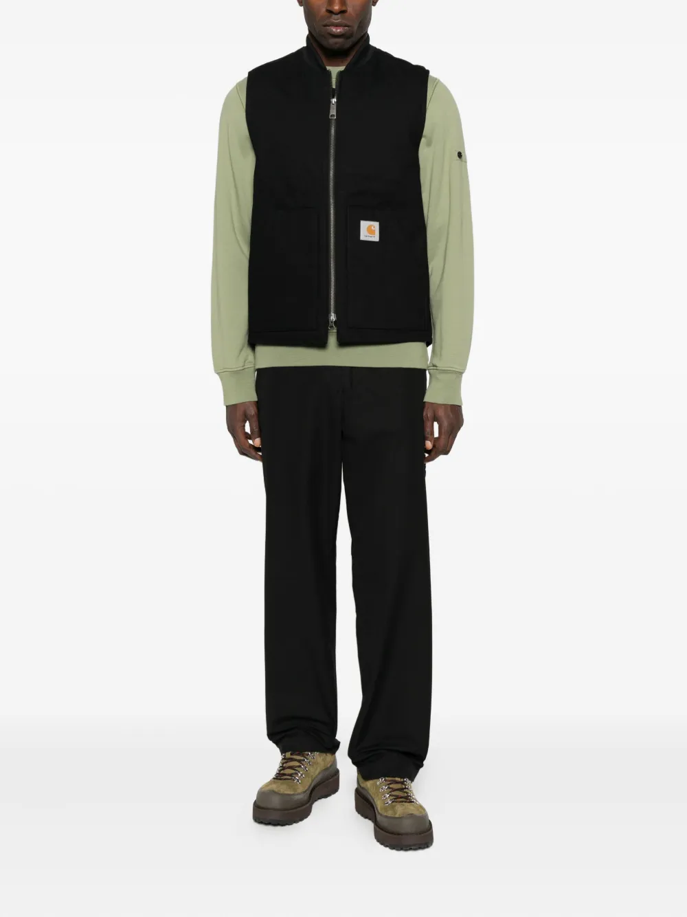Carhartt WIP zip-front pocket vest | Waistcoats & Gilets | Image 2