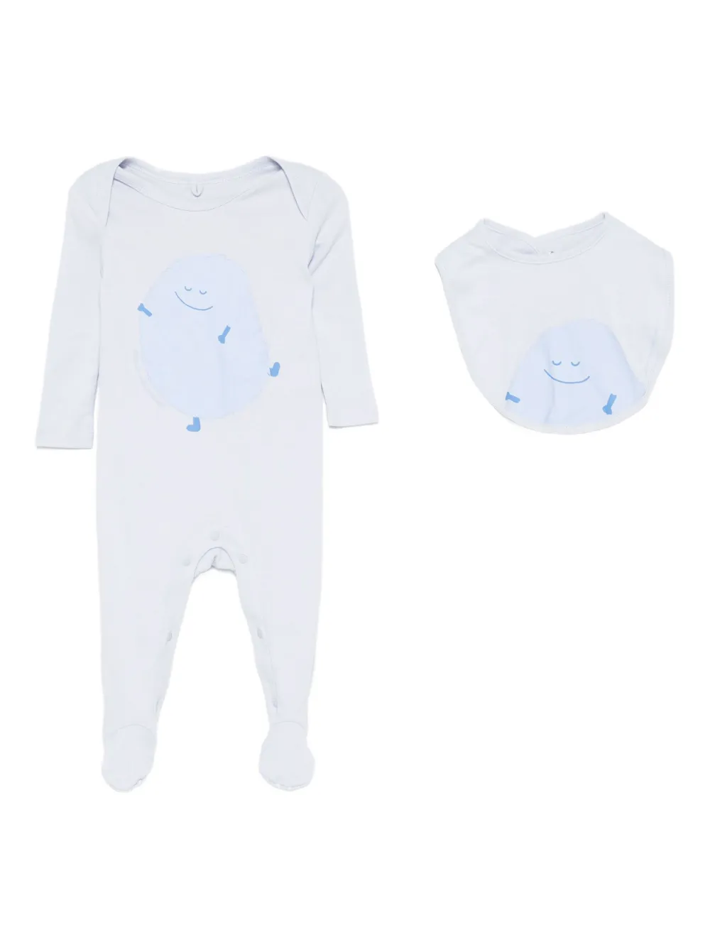 Stella McCartney Kids Set neonato con stampa - Bianco