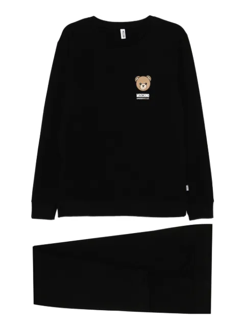Moschino teddy-print pajama set