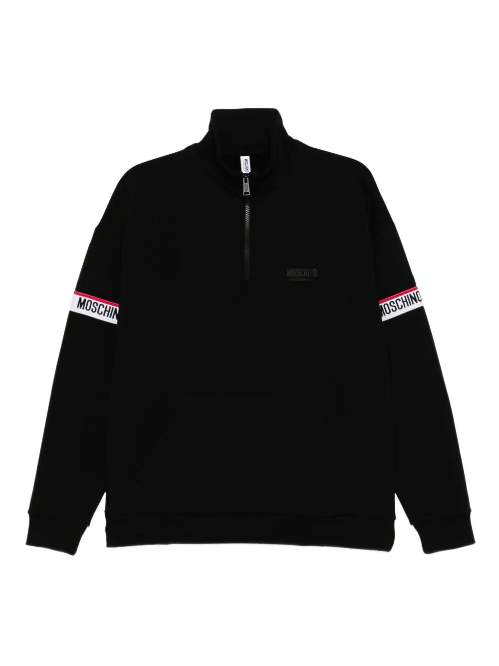 Moschino sudadera con logo en relieve | negro | Image 1