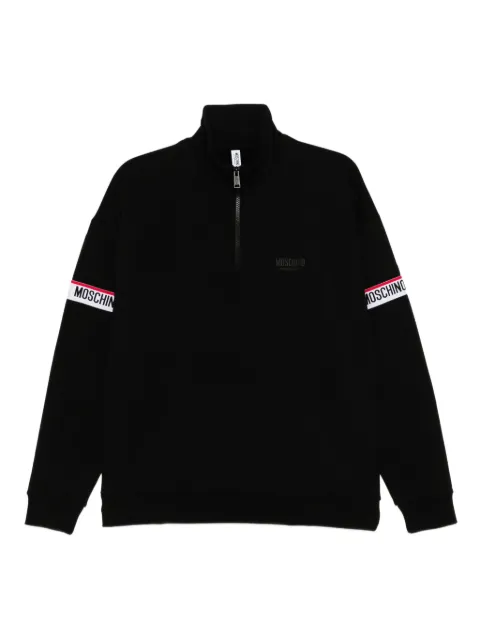 Moschino logo-embossed sweatshirt