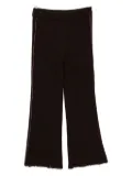 Low Classic knited pants - Brown