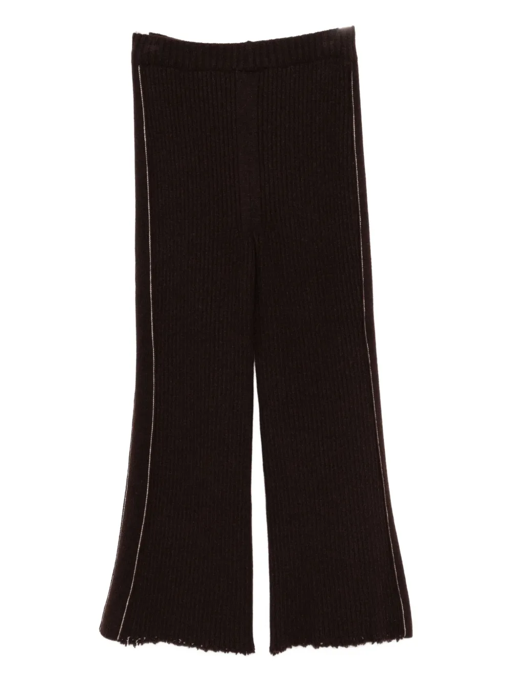 Low Classic Gebreide broek - Bruin
