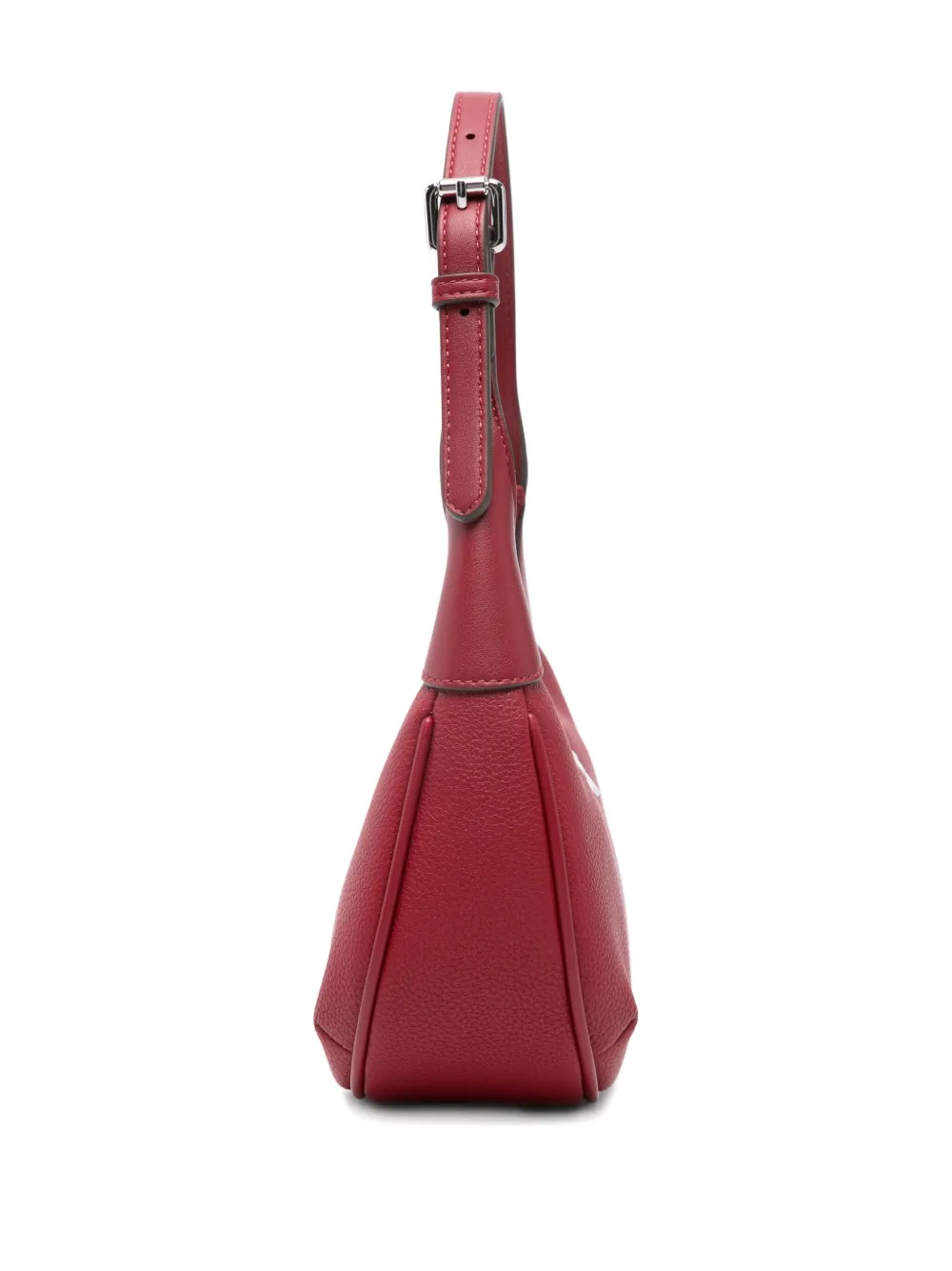 Karl Lagerfeld Logo-patch Shoulder Bag In Red