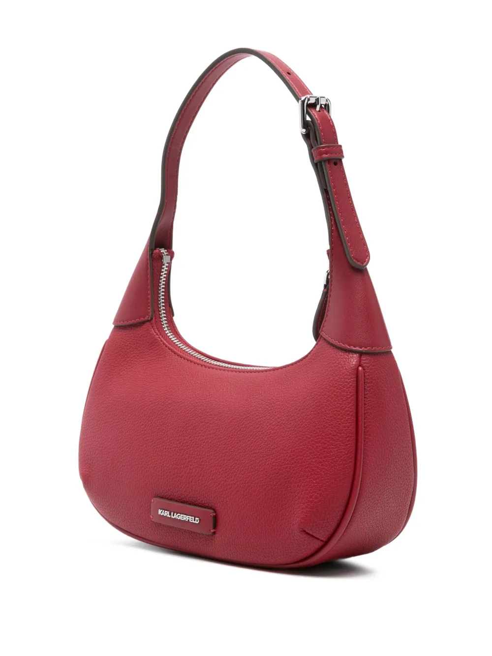 Karl Lagerfeld Schoudertas met logopatch Rood