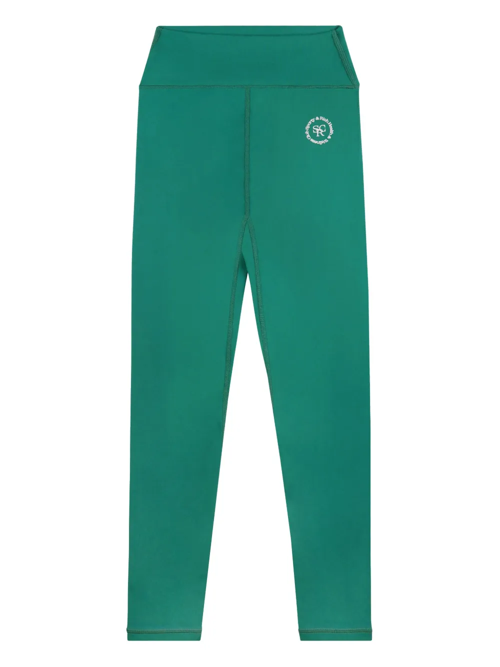 Sporty & Rich SRHWC logo-print leggings | Green | Image 1