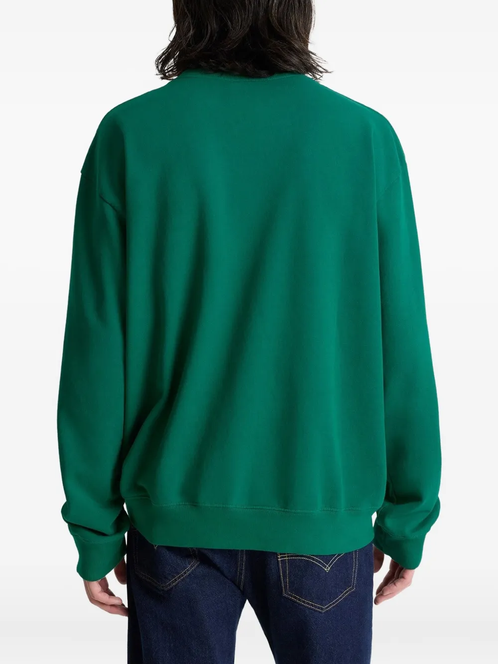 Sporty And Rich Cotton Sweatshirt In Green