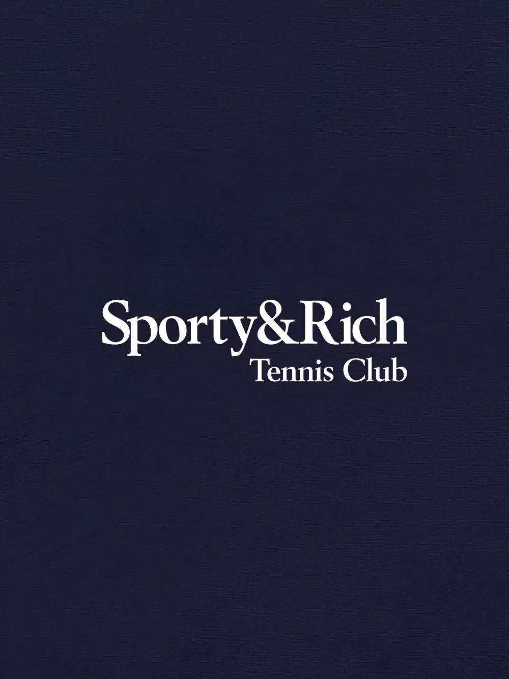 Sporty & Rich Katoenen T-shirt Blauw