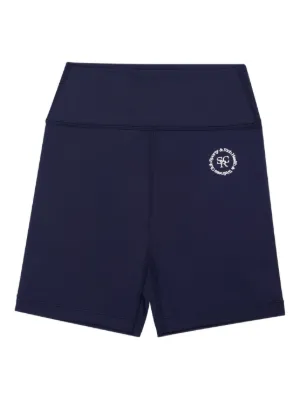 Sporty & Rich バイカーショーツ | ブルー | FARFETCH JP