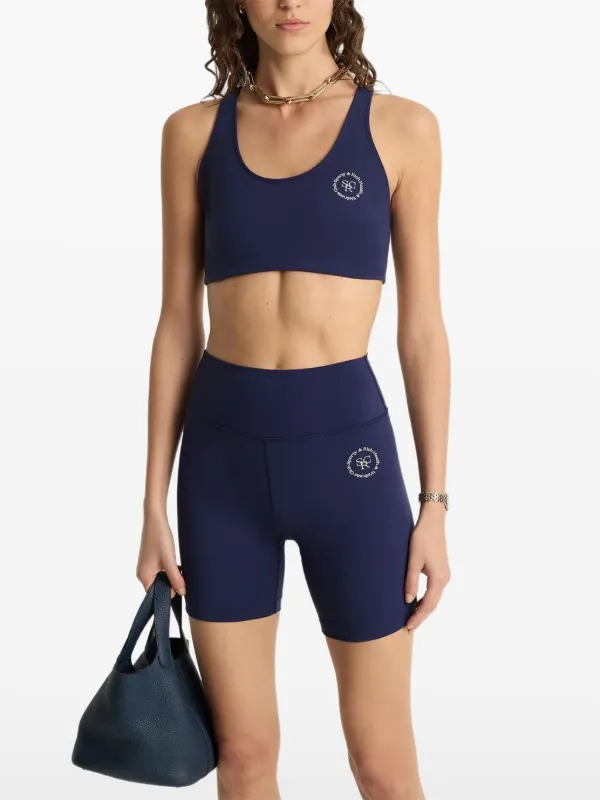Sporty & Rich サイクリングショーツ | ブルー | FARFETCH JP