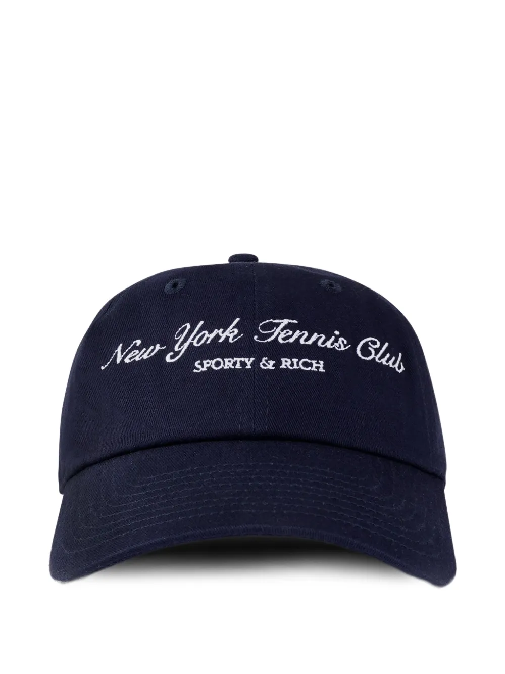 Sporty & Rich embroidered baseball cap | Blue | Image 1