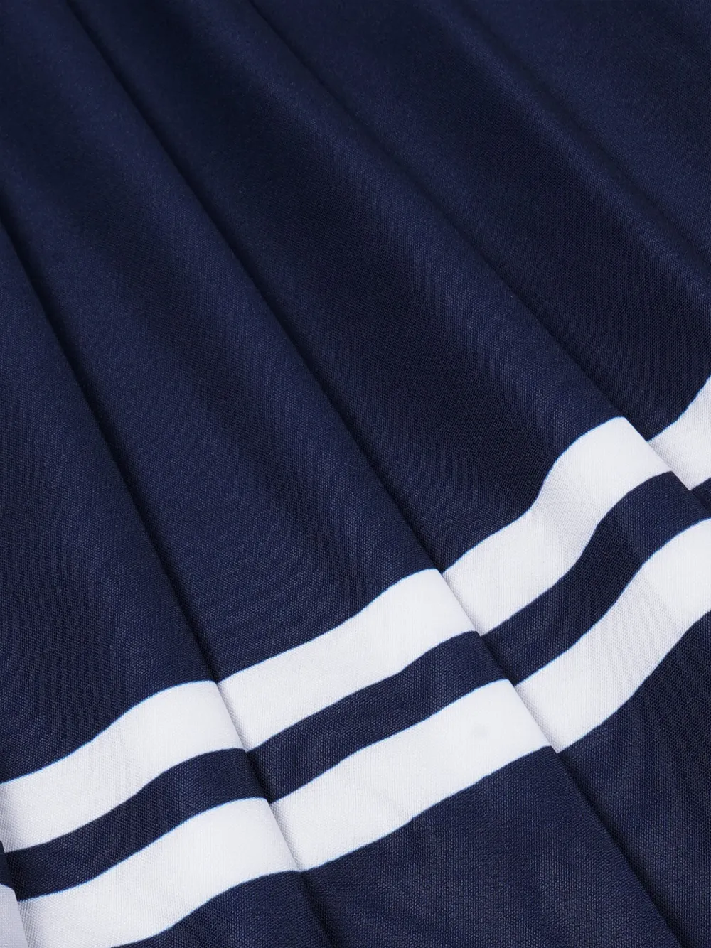 Sporty & Rich pleated stripe mini skirt | Pleated Skirts | Image 2