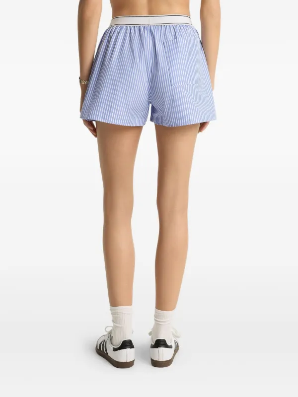 Sporty & Rich ストライプ ボクサーパンツ | ブルー | FARFETCH JP