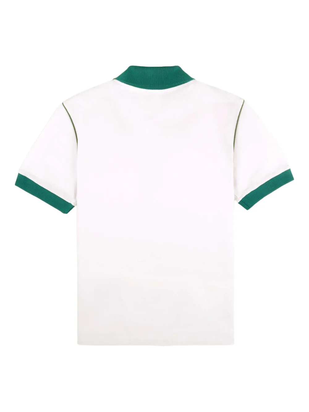 Sporty & Rich Poloshirt met contrasterende kraag Wit