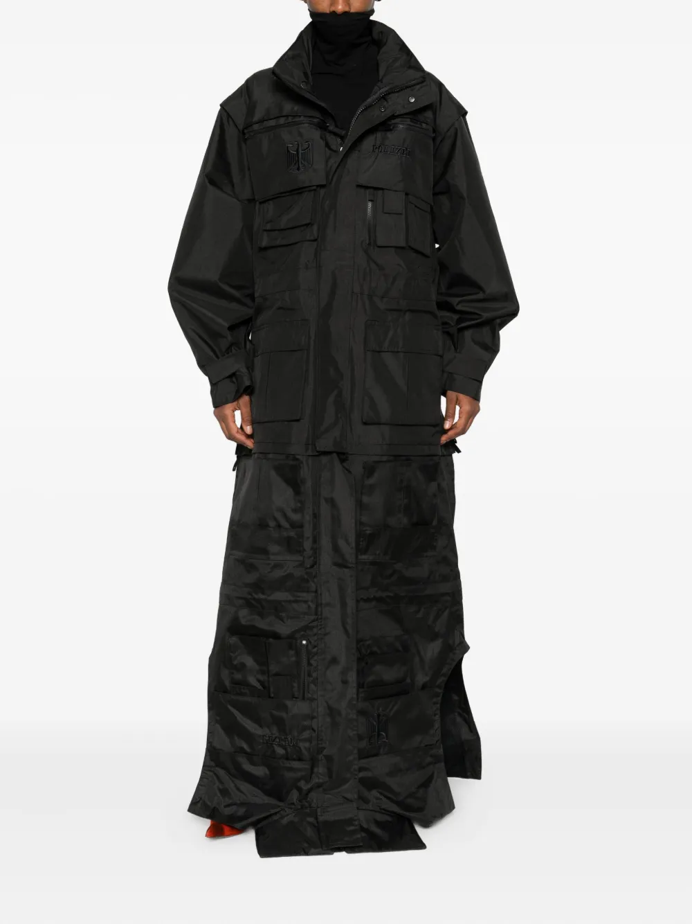 VETEMENTS multiple-pocket long coat | Single Breasted Coats | Image 2