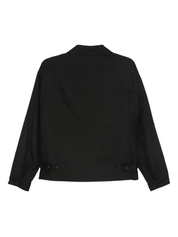 Comme Des Garçons Homme ジップ ボンバージャケット | ブラック