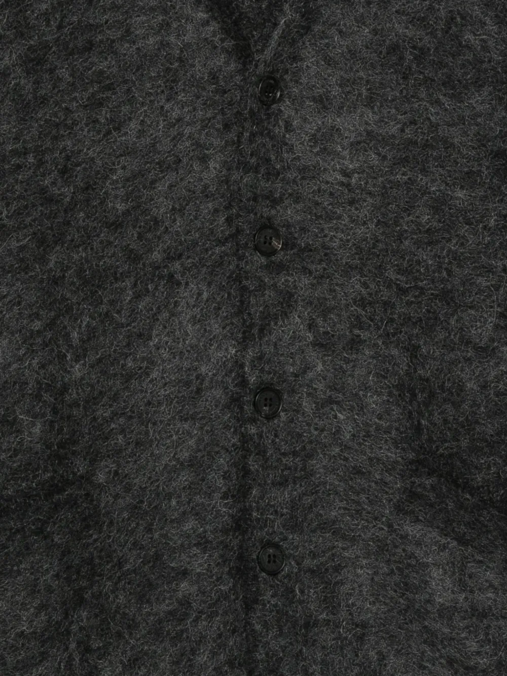 Comme des Garçons Homme Vest met V-hals Grijs