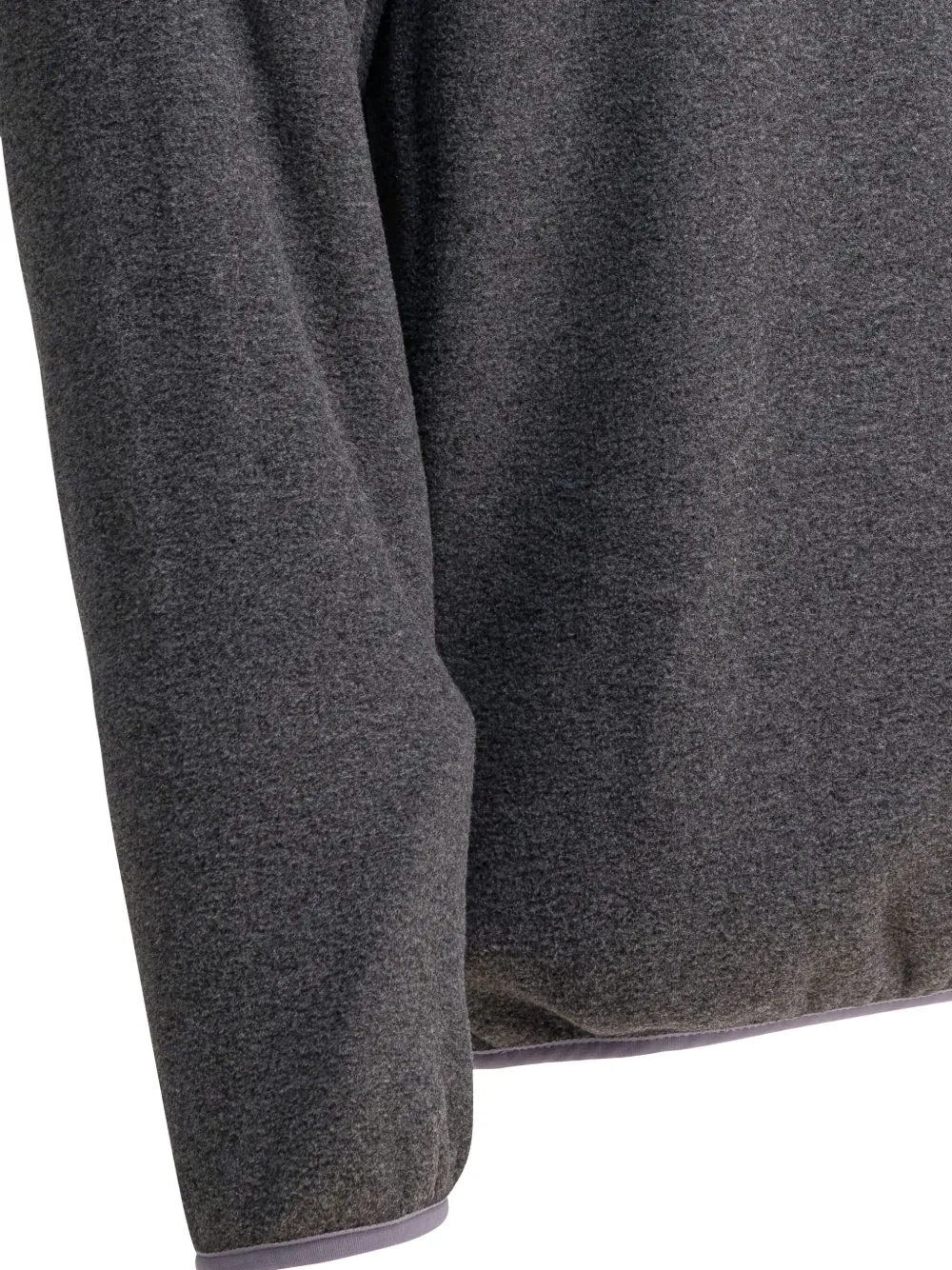 Patagonia Snap-button Fleece Jacket In Gray