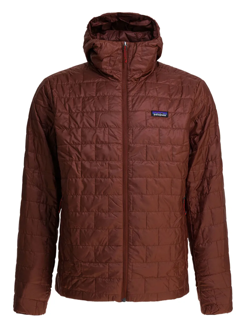 Patagonia Nano quilted hooded jacket - レッド Patagonia Nano quilted hooded jacket - レッド