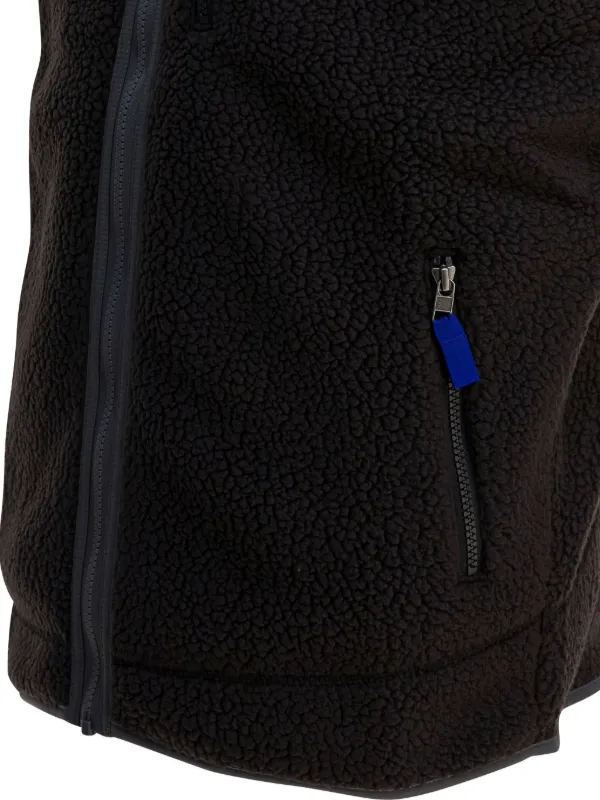 Patagonia zip-front Fleece Gilet | Black | FARFETCH