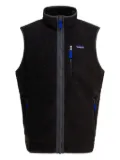 Patagonia zip-front fleece gilet - Black