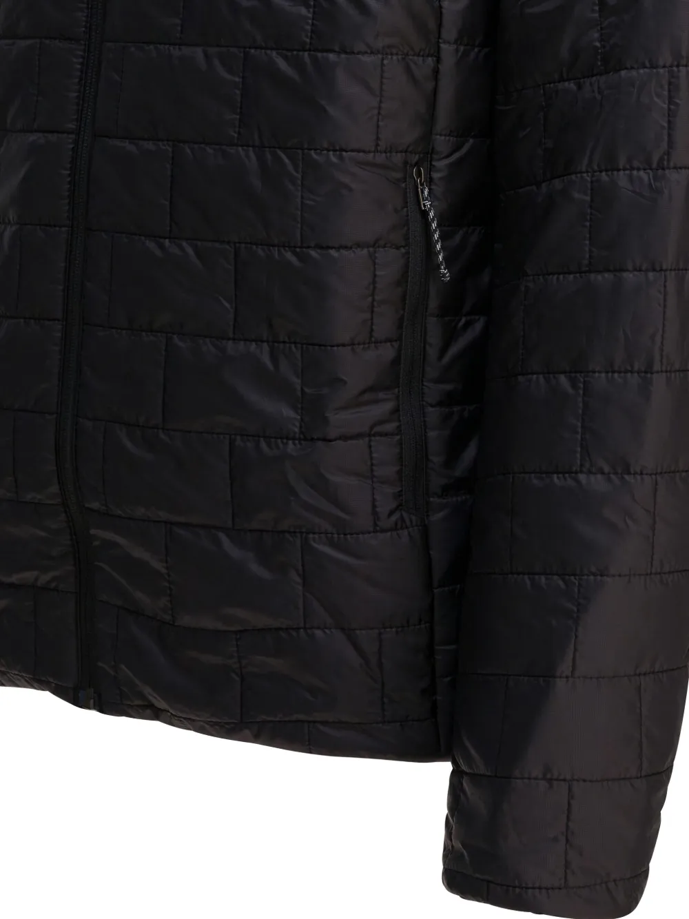 Patagonia Nano gewatteerd jack met rits Zwart